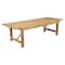 Flash Furniture Rectangle 40 in W, 108 in L, 30 in H, Pine Wood, Pinus Glabra, Steel, Light Natural XA-F-108X40-LN-GG - alternate 5